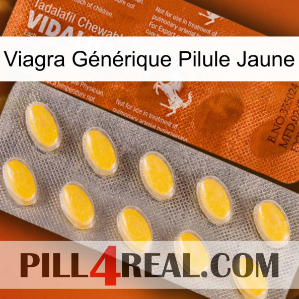 Viagra Générique Pilule Jaune 42